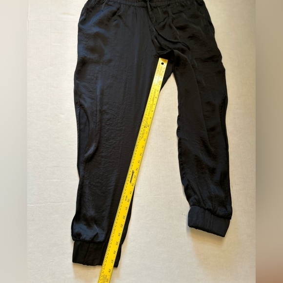 Adore Me women’s black jogger pajama lounge wear pants with slit sides Sz-M. U17 - Picture 7 of 11